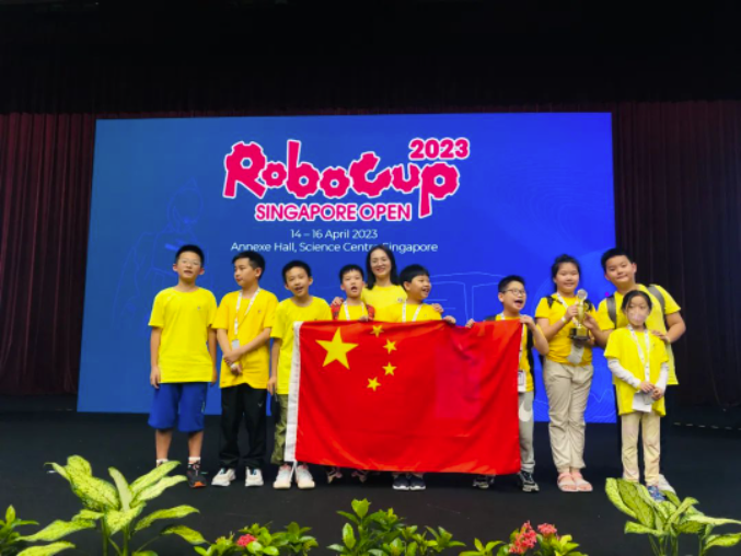 【喜报】热烈祝贺豆豆学员获得2023RoboCup机器人世界杯新加坡公开赛亚军！